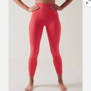 Athleta Ultra High Rise Elation 7/8 Tight; Size - L, Amaryllis Pink